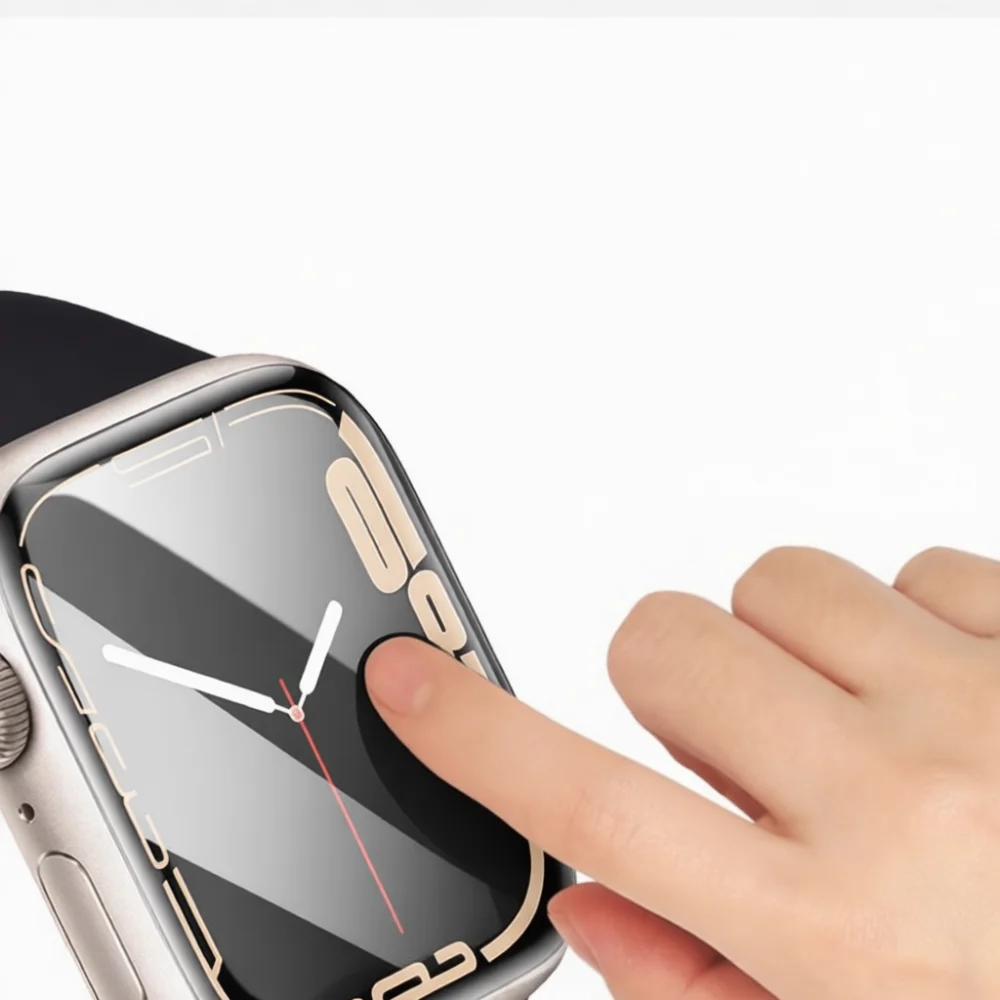 Full Coverage Protective Film For Apple IWatch 3D PMMA Guard Flexible Screen Protector Clear Soft Cover Scratch Proof
