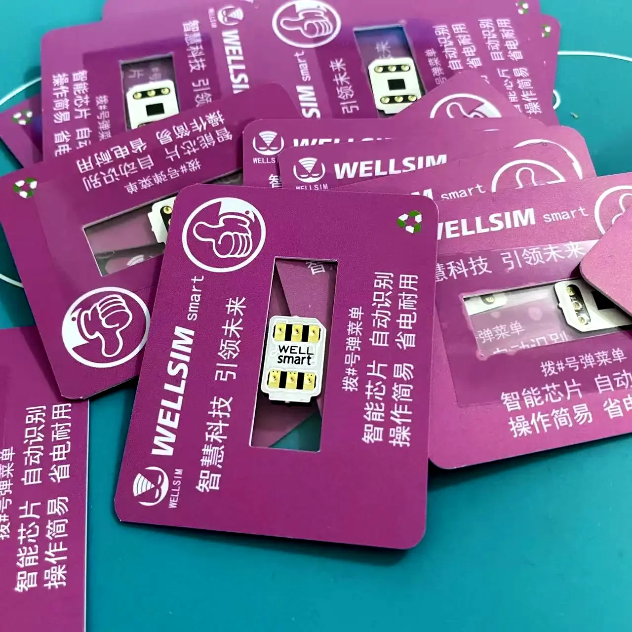 

wellsim smart With QPE for IP6 to 16 Promax Power-Saving WELLSIM Smart Card Stickers