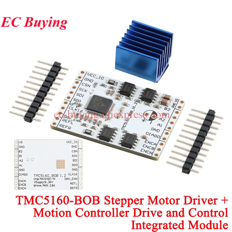 3D Printer Parts TMC5160TA BOB High Power Stepper Motor Driver Board TMC5160 StepStick Super Silent with StealthChop/SpreadCycle
