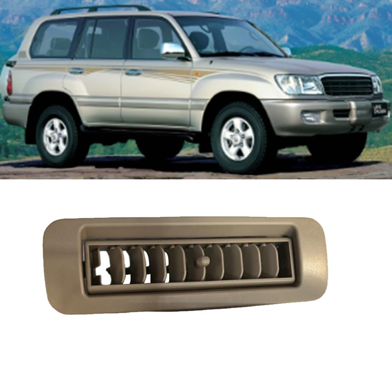 Car Ceiling Side A/C Air Outlet Roof Air Outlet Vent Grille 62985-60020-A2 For Toyota Land Cruiser LC100 Lexus LX470