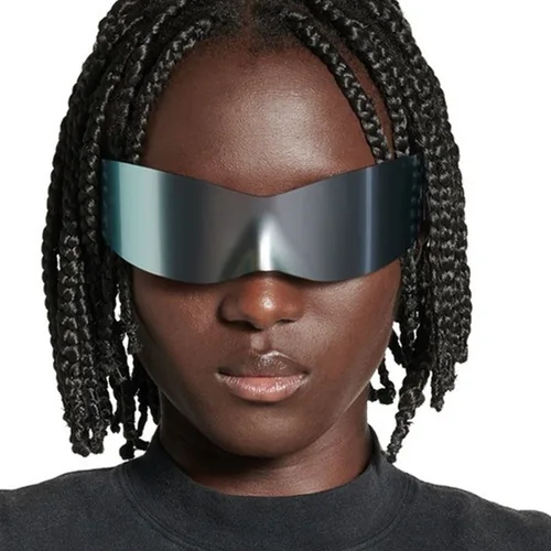 Imagen 1 del producto Future Technology Sense gafas de sol para mujer Punk Hip Hop elegante diseñador gafas de sol a prueba de viento ciclismo gafas de sol