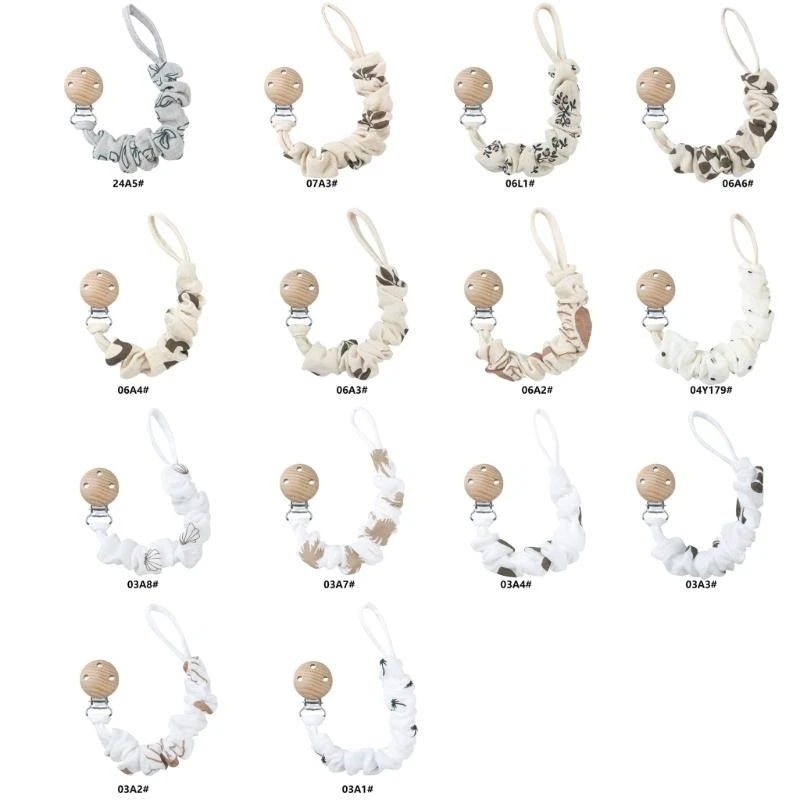 

Universal Hold Leash Baby Pacifier Clip for Boys & Girls Teething Toy Teether G2TD