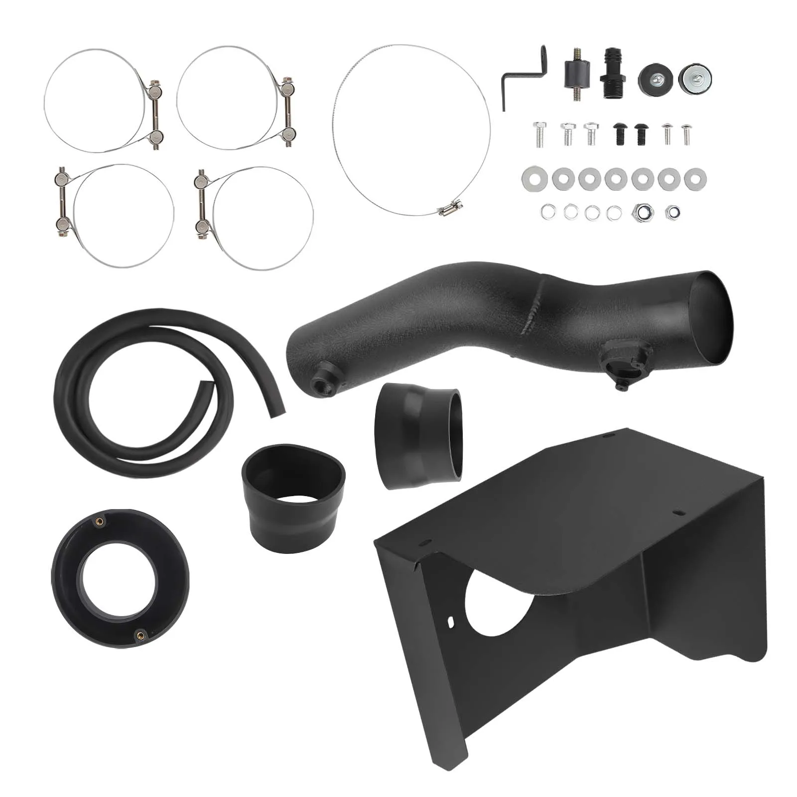 

Система холодного впуска воздуха с фильтром и патрубком для Toyota Tacoma 2016-23 3.5L, черная