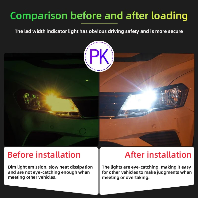 2 قطعة T10 Led لمبة ل 2016-2022 شيفروليه كروز W5W 194 168 501 عرض أضواء الجانب علامة موقف سيارة مصباح إشارة 12 فولت 24 فولت السيارات