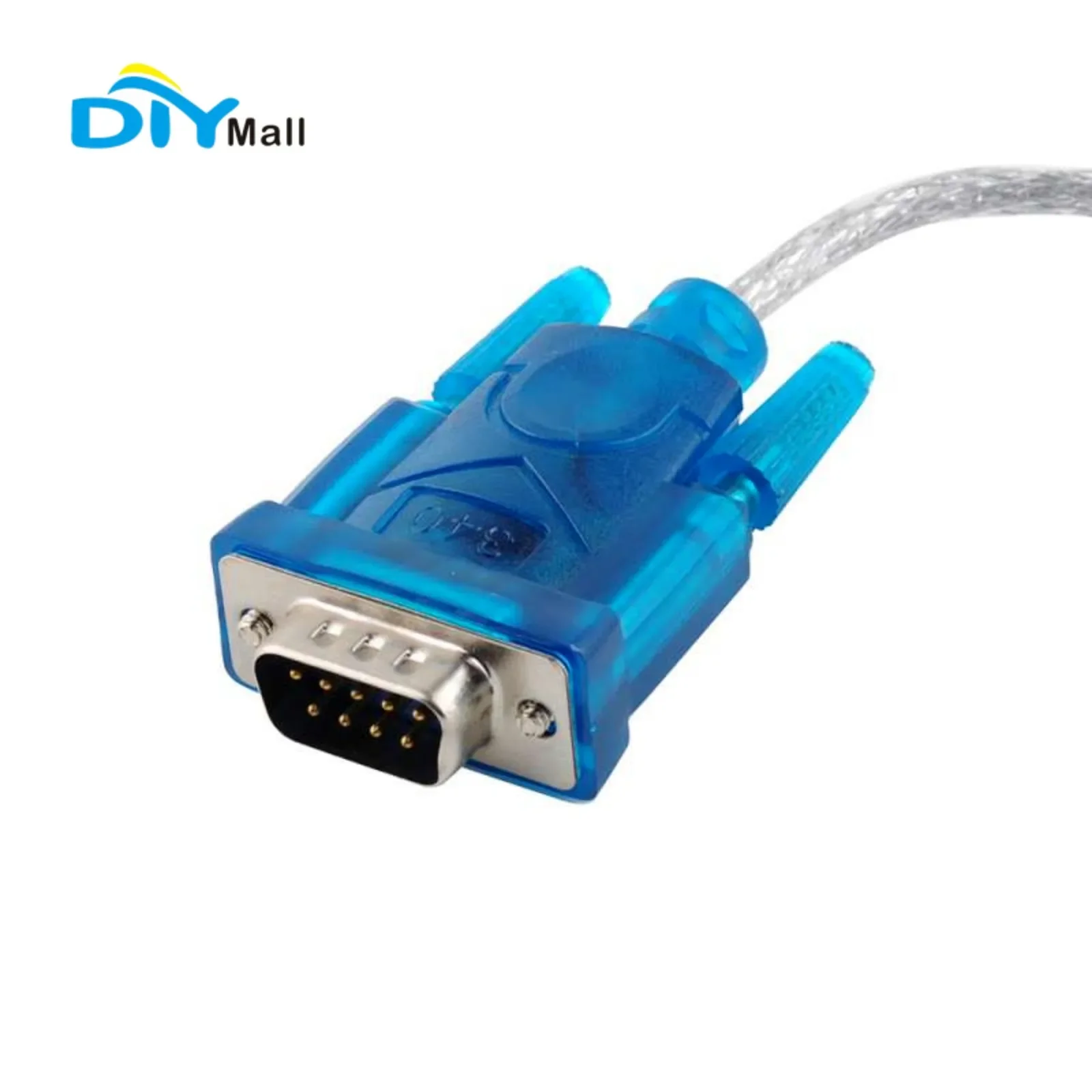 10pcs/lot HL340 USB 2.0 to RS232 Serial Converter Cable for Window 7 8 10