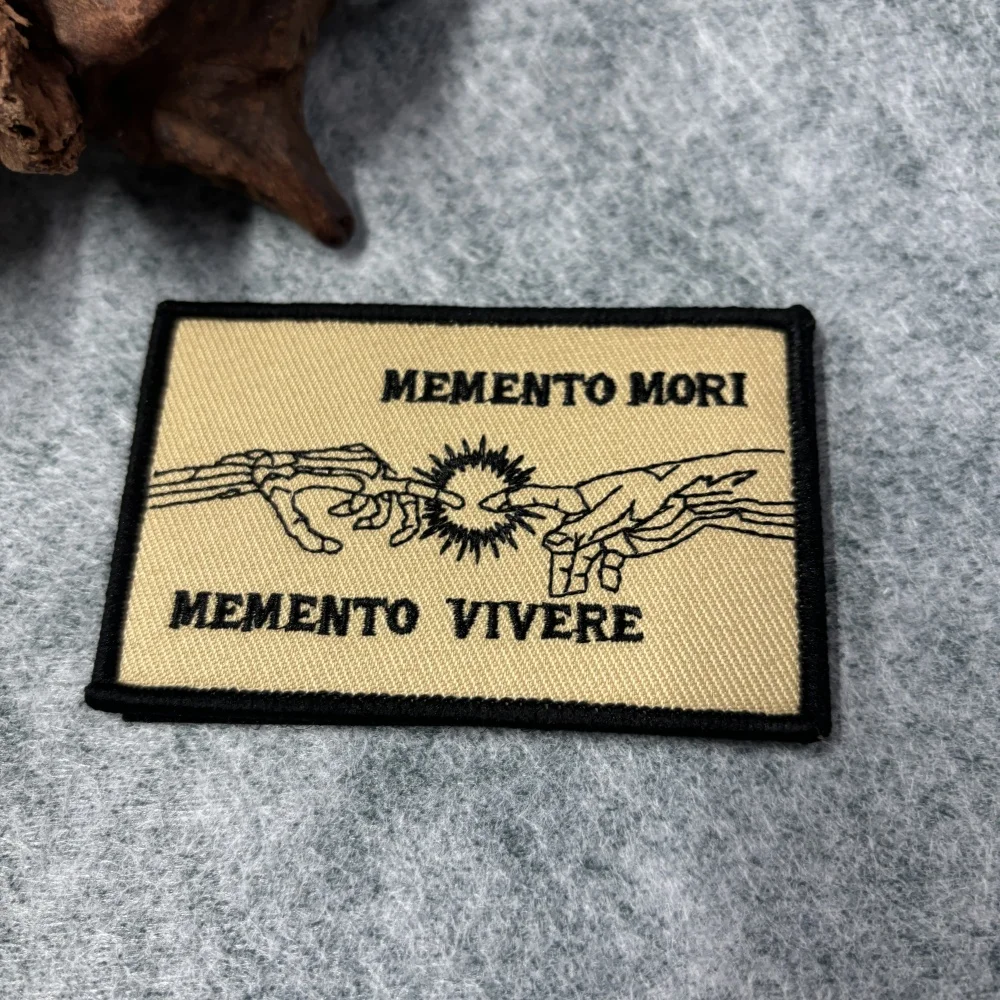 تذكار موري التصحيح التكتيكي تذكار فيفير بقع التطريز لحقيبة الظهر هوك وحلقة شارة المعنويات العسكرية شارة قبعة ملصقات