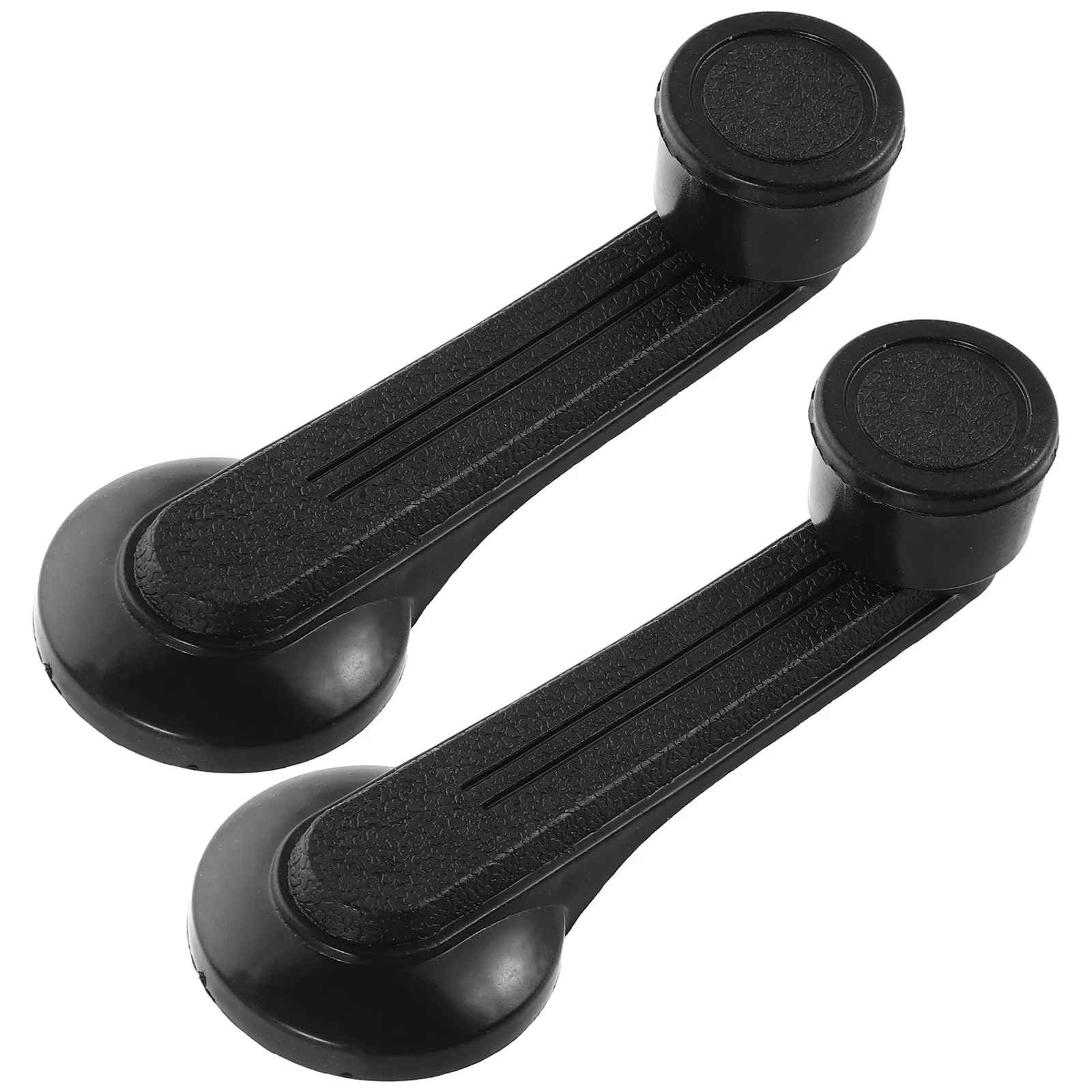 2Pcs Automotive Window Crank Replacement Smooth Operation Plastic Car Window Regulators Manual Handles Universal Fit for Vehicle