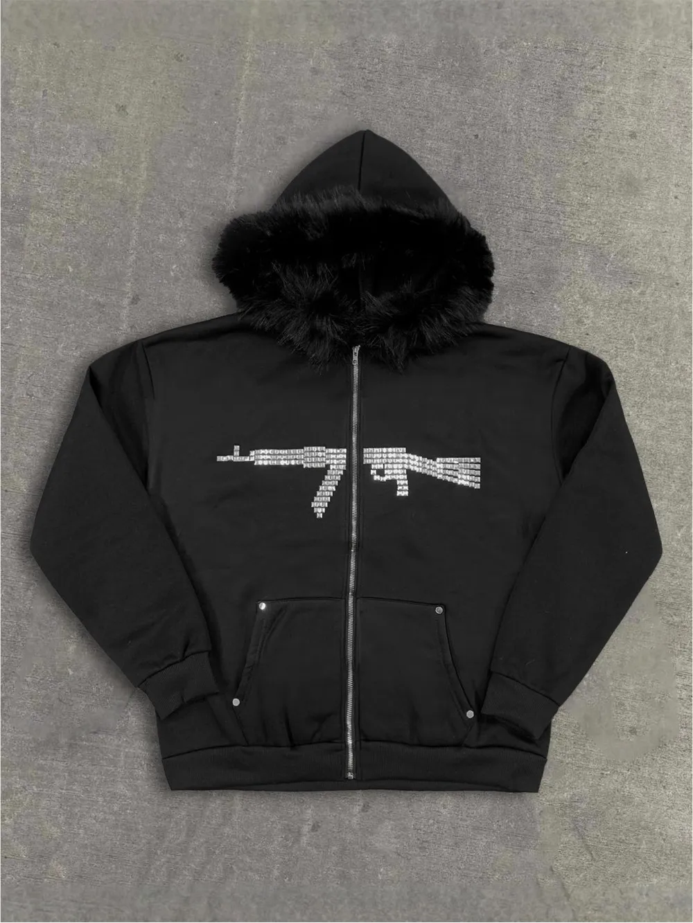 

Новинка 2026: Модная темная толстовка в европейском и американском стиле Y2K с воротником-стойкой, винтажная, в стиле раннего ретро, уличная мода, трендовая куртка