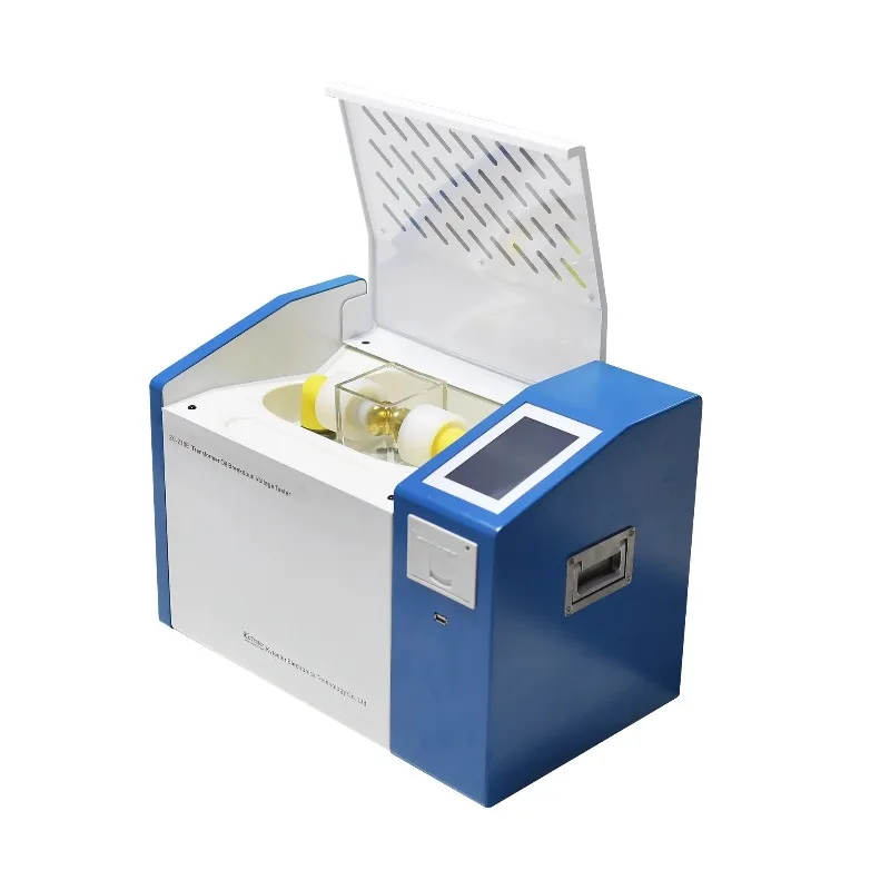 Compact type Transformer Oil Dielectric Strength Test Set Oil BDV Tester Oil breakdown voltage tester