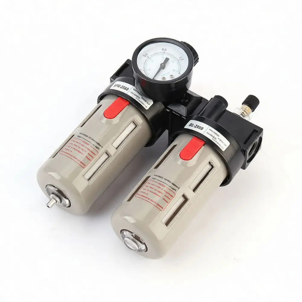 Pneumatic Air Filter Regulator AFC2000 FRL Unit Moisture Trap Oil Separator Pressure Gauge Compactor Treatment Processor