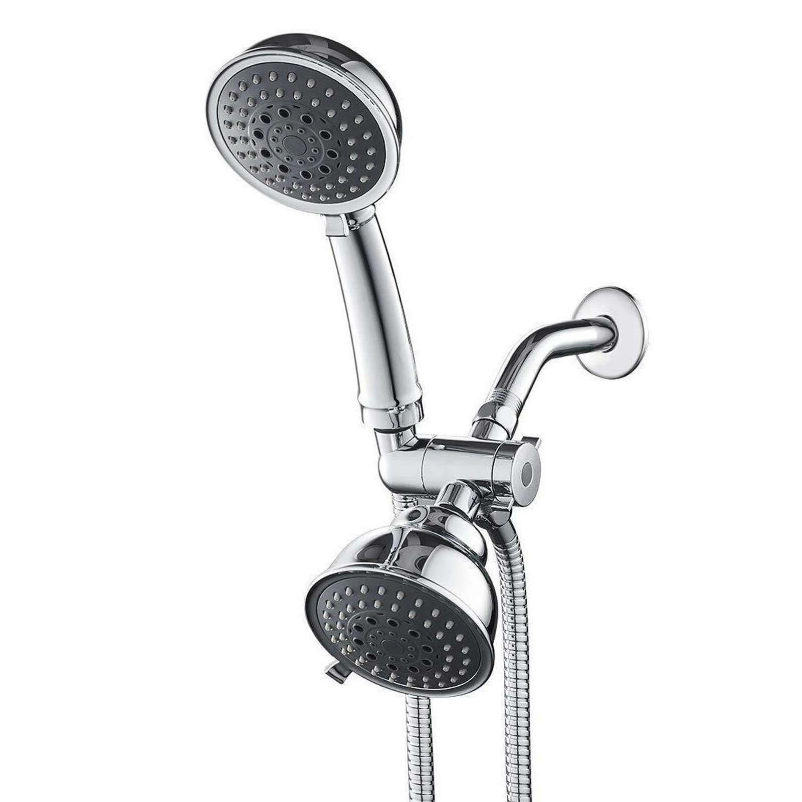 

10 Modes Bathroom Shower Head Handheld High-Pressure Water Saver Showerhead Portable Black Rainfall Massage Shower Nozzl