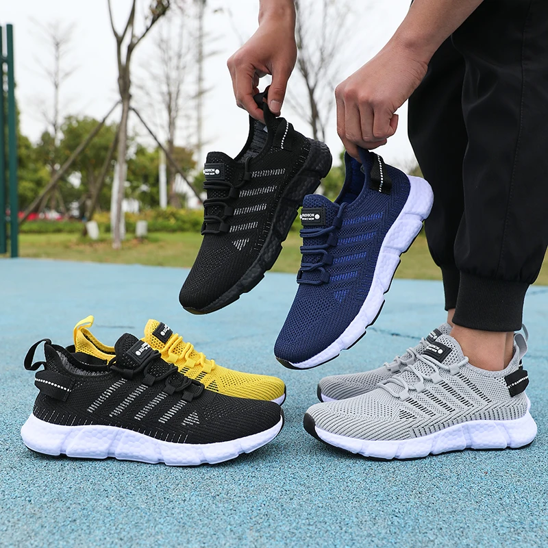

Casual Comfortable Fashionable Versatile Outdoor Exercise Shoes New Summer Soft Soled Running Men Mesh Breathable