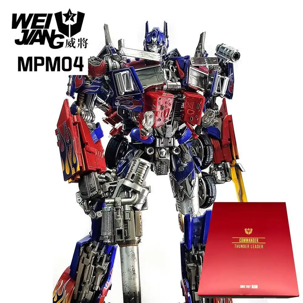 [IN STOCK] WEIJIANG MPM04 OP Commander Masterpiece Transformation Optimu Primal Action Figure Toy Movie Model MPM KO Deformation