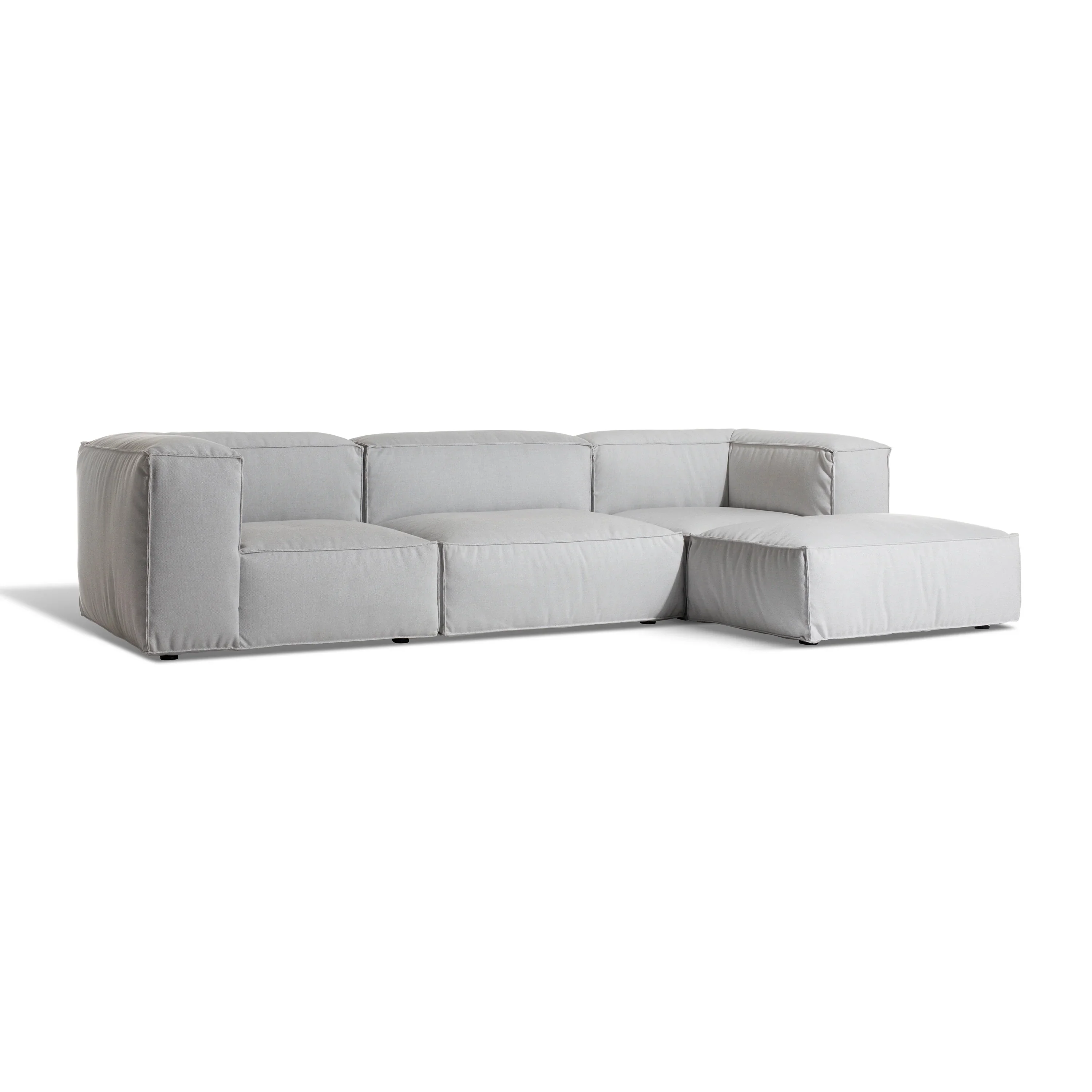 & Waterproof Quick-Drying Aluminum Sectional Sofa Outdoor Furniture Set for Courtyard Apartment Featuring Fabric Sofa