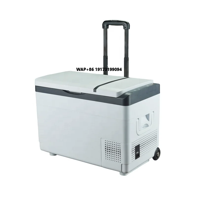 

12V Portable Trolley Type Battery Fridge Car Fridge 30l Camping Fridge Freezer