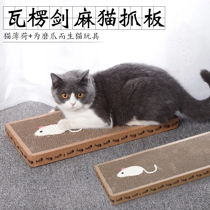 Cat Scratching Board Mat Scraper Claw Paw Toys For Cat Scratcher Equipment Kitten Product Abreaction Furniture Protector