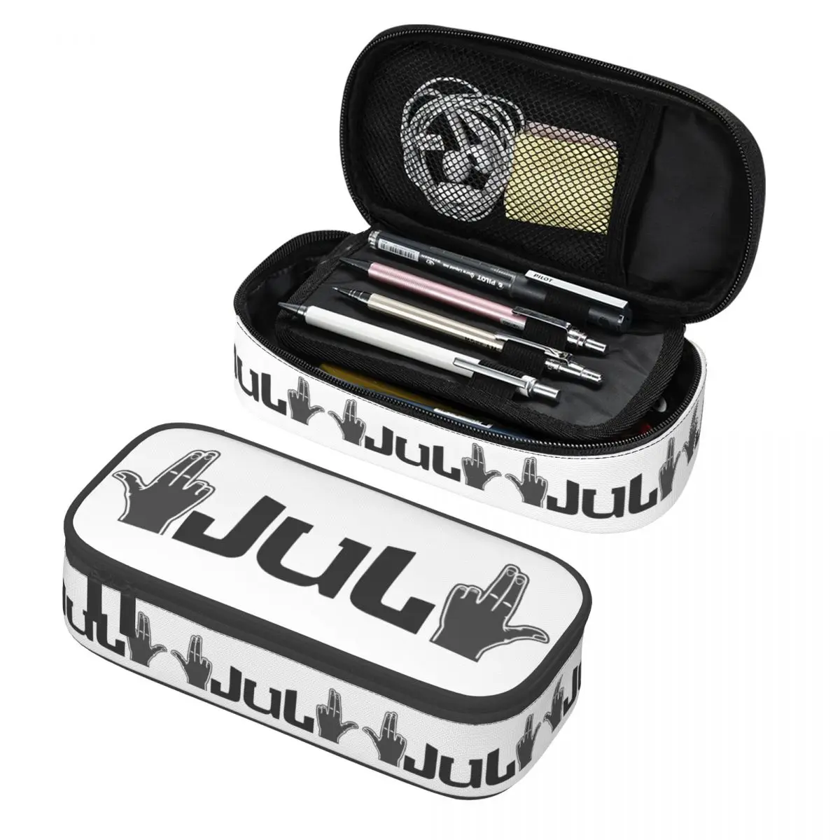 

JUL , Giant Glove JUL Pencil Cases Pen Holder Storage Stationery Supplies Large Storage Pen Box Pencil Bag for Kids