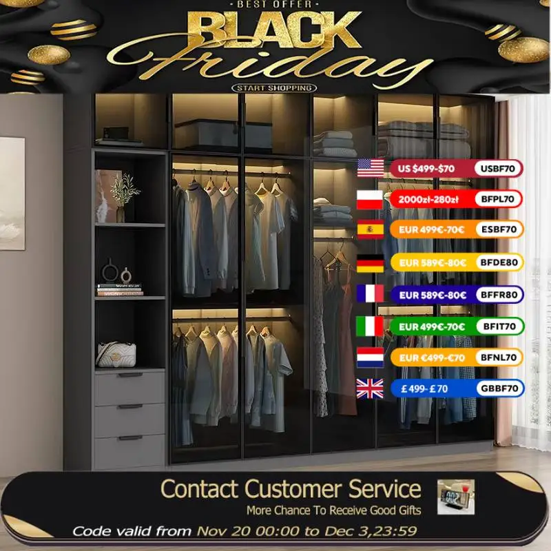 

Bedroom Adults Wardrobes Hanging Clothes Modern Living Room Bedroom Closet Organizer Display Armarios De Ropa Furniture Home