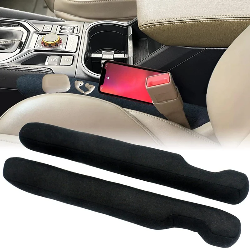 2 Pack Suede Space Filler For Car SUV Truck Organizer Fill The Space Between And Console Stop Things From Dropping