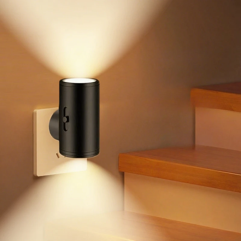 

Ночные светильники, подключи к стене, светодиодный ночник с регулируемой яркостью, автоматический прикроватный светильник с автоматическим датчиком освещенности для декора ванной комнаты, прихожей