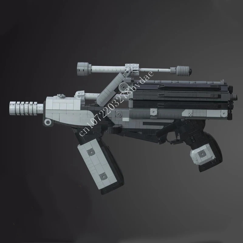 

2350PCS CR-2 Heavy Blaster Pistol Space War Military MOC SpaceShip Battle Model Building Blocks DIY Education Model Toys Gift