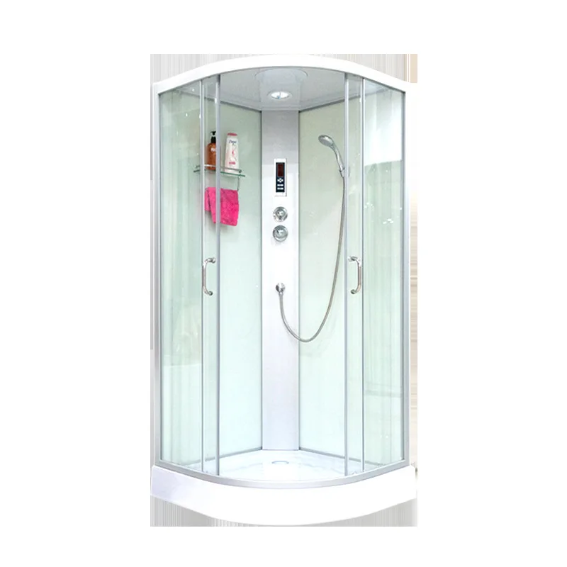 Integral shower room, bathroom, bathroom, wet and dry separation with base, no waterproof, all sides of the bath room