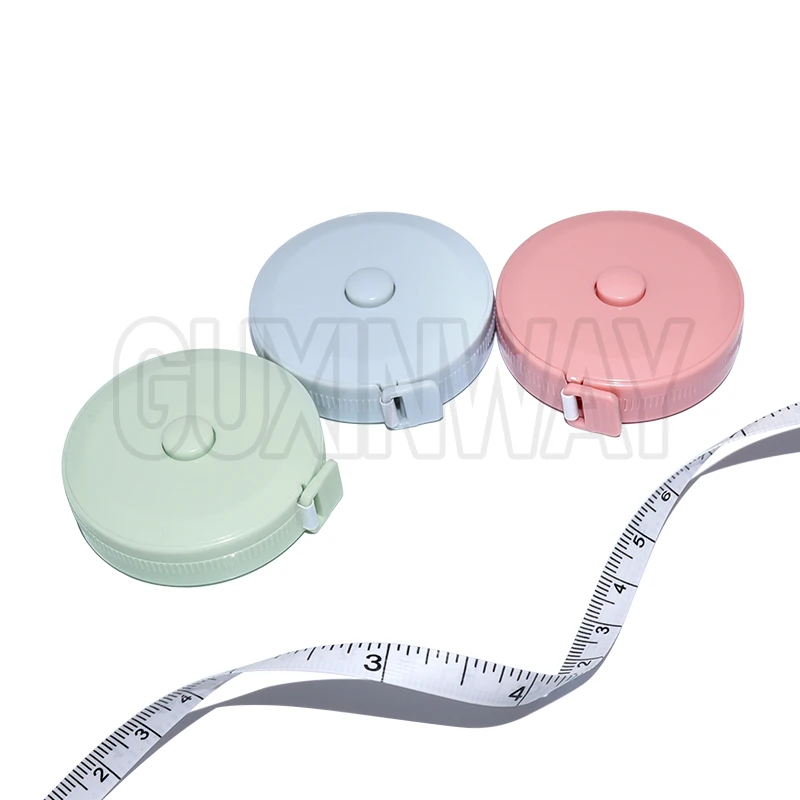 1pcs Soft Portable Double-sided Tape Measure Flex Measure Ruler for Weight Loss Medical Body Measurement Sewing Tailor Craft