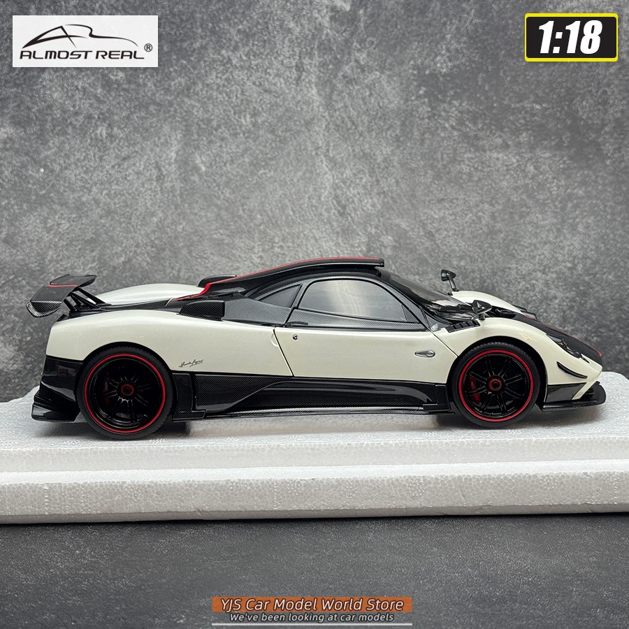 Almost Real 1/18  Pagani Zonda Cinque Coupe  2009  Special Edition metal diecast model cars Static ornaments collection
