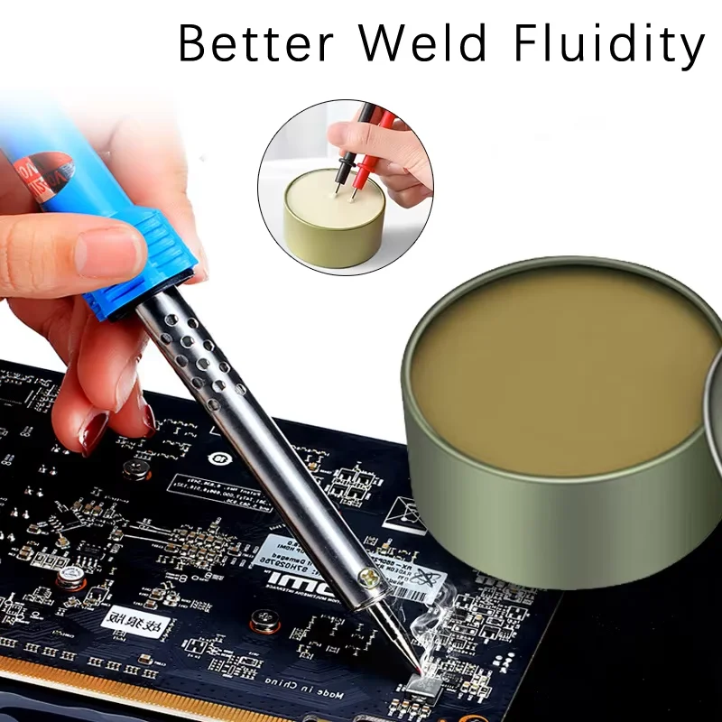 

New Flux Paste Rosin Flux Sets Lead-free Soldering Iron Suitable For Iron Plates Stainless Steel Plates Nickel Copper Sheets