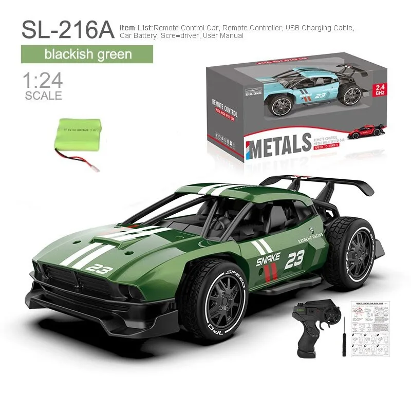 Baby Shining RC Cars Radio Control 2.4G 4CH Race Auto Speelgoed voor Kinderen 1:24 Hoge Snelheid Elektrische Mini Rc Drift rijden Auto