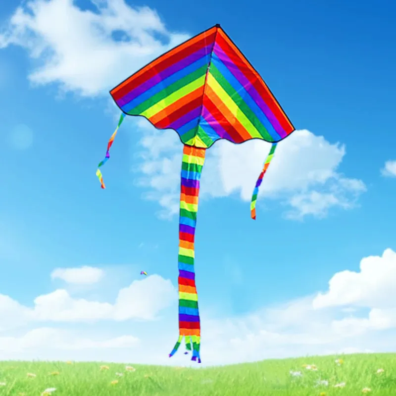Adults kite flying toys delta rainbow kite professional kites Outdoor toys wind kite beach kites line butterfly kite snake koi