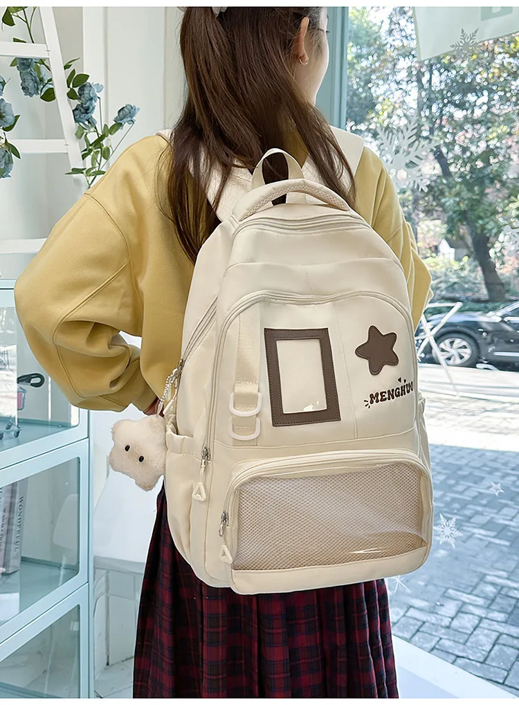 Kawaii Starry Preppy Harajuku Ita Backpack