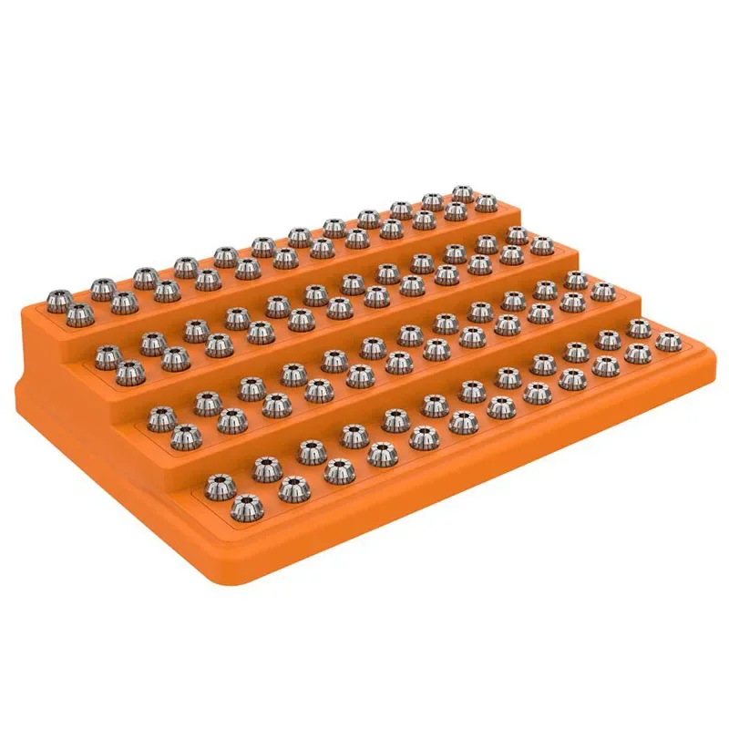 Collecting Box ER16 ER20 ER25 ER32 Collets Storage Rack Plastic Storage Case Cnc Machine Parts