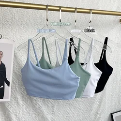 Sexy Fashion Cross Back Women Yoga Sport Bras Breathable Quick-Drying Shockproof Yoga Underwear Fitness Running Exercise Bra