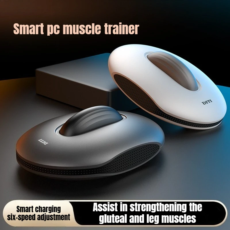 Rechargeable Pelvic Floor Exerciser 6 Vibration Massage Exerciser Buttock Massage Kegel Exerciser Prostate Muscle Massage