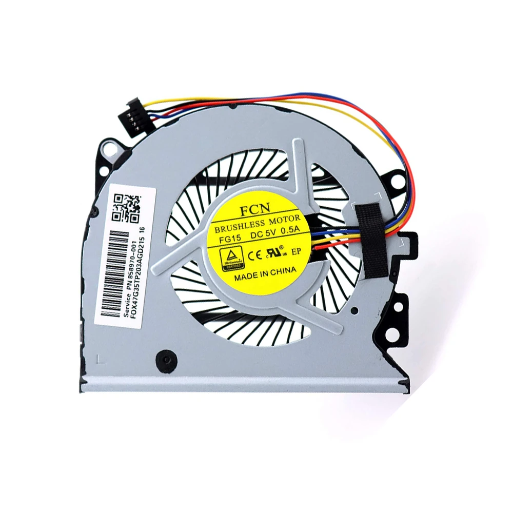 4 Pins CPU Cooling Fan for HP ENVY 15-U 15U Series 15-U011DX 15-U010DX 776213-001