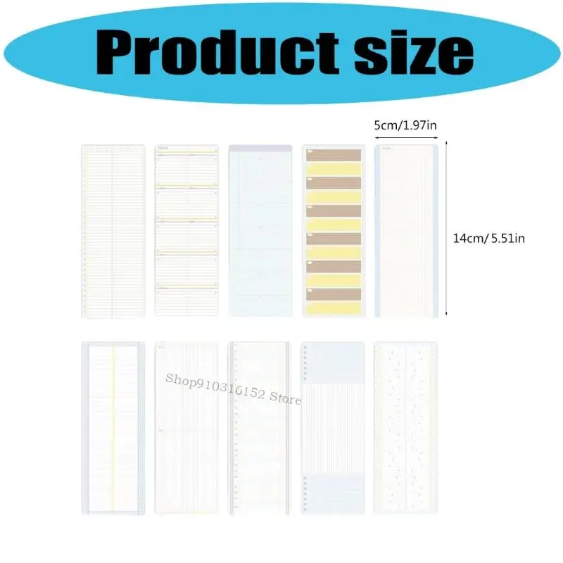 100 vellen decoratief notitiepapier draagbaar schrijfblok voor scrapbooking dagelijkse journaling planner kantoor