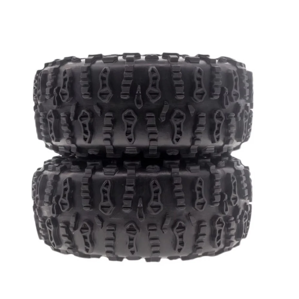 2.2-inch mud wheel rubber tire track tire 149 * 60mm track tire, suitable for 1/10 RC rock track vehicle Traxxas TRX4 TRX-6 axia