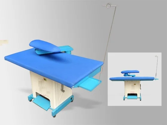 Top Selling Industrial Steam Iron Machine 3KW Vacuum Ironing Table with Steam Generator for Garment Laundry Core Motor Component