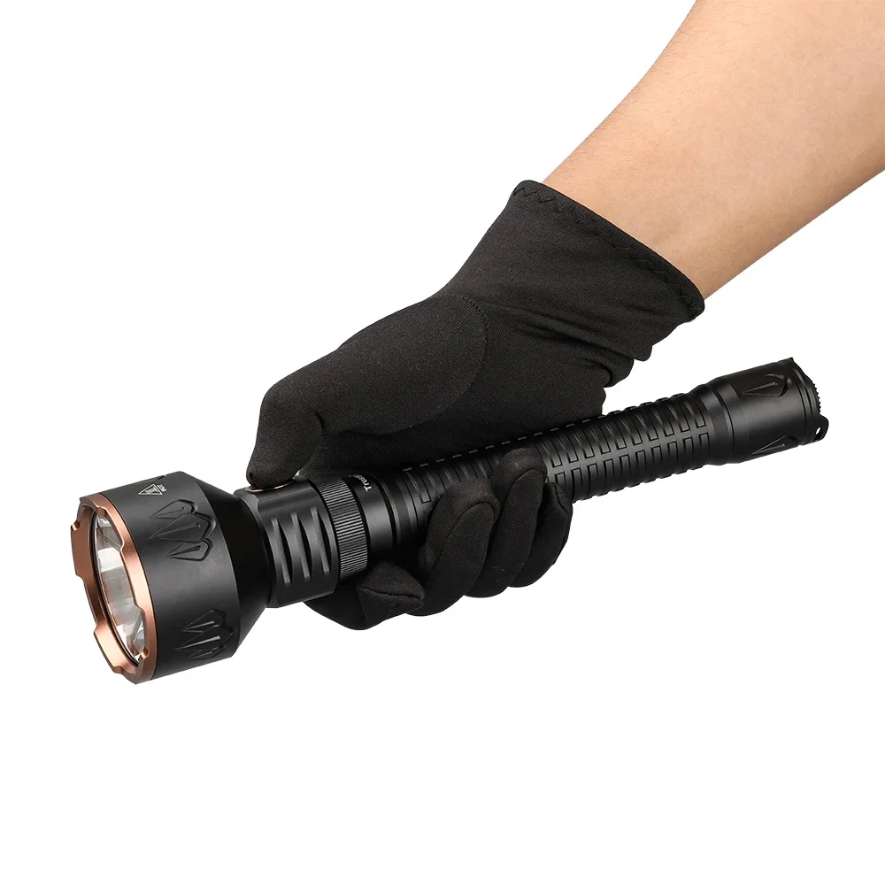 

Мощный охотничий светодиодный фонарик Trustfire, 3800 лм, 1050 м, светодиодный фонарь TYPC C, перезаряжаемый поисковый фонарь с батареей 21700