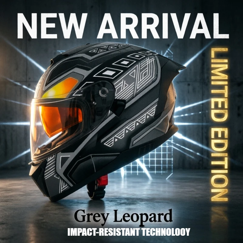 

Full-Face Motorcycle Helmet, Compatible with Both Electric Scooters and Motorcycles All Year Round