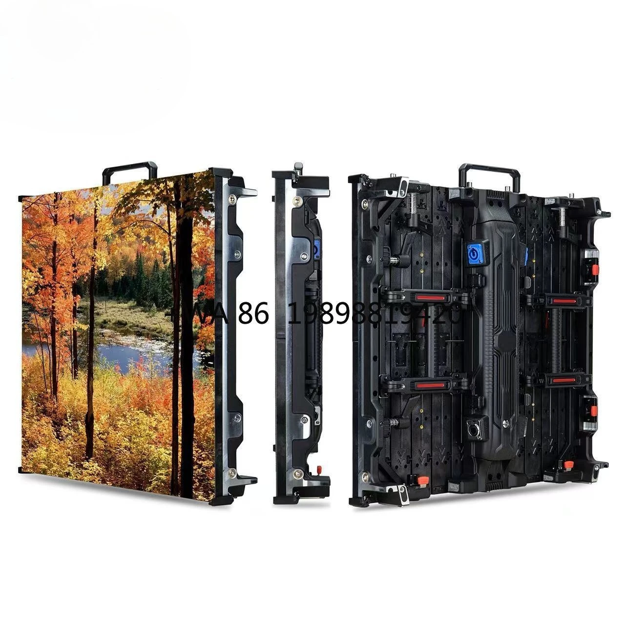 

LED Display with Soft Screen Die-cast Aluminum Cabinet Hot Seller Soft Screen Indoor/Outdoor Rental