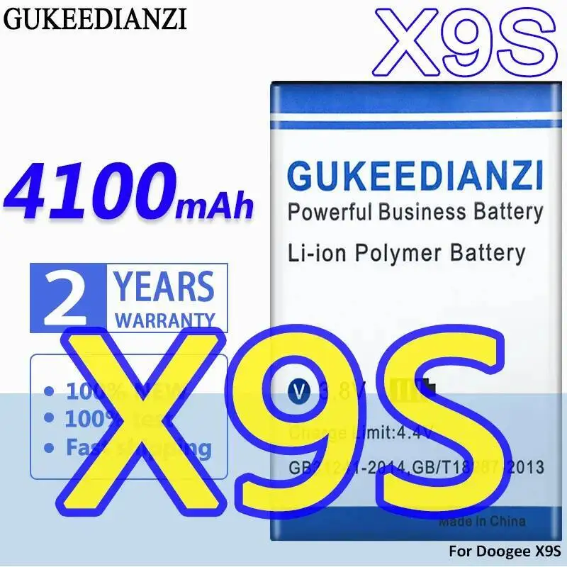 

4100Mah Mobile Phone Battery High-Efficiency For Doogee X9S Long Lasting