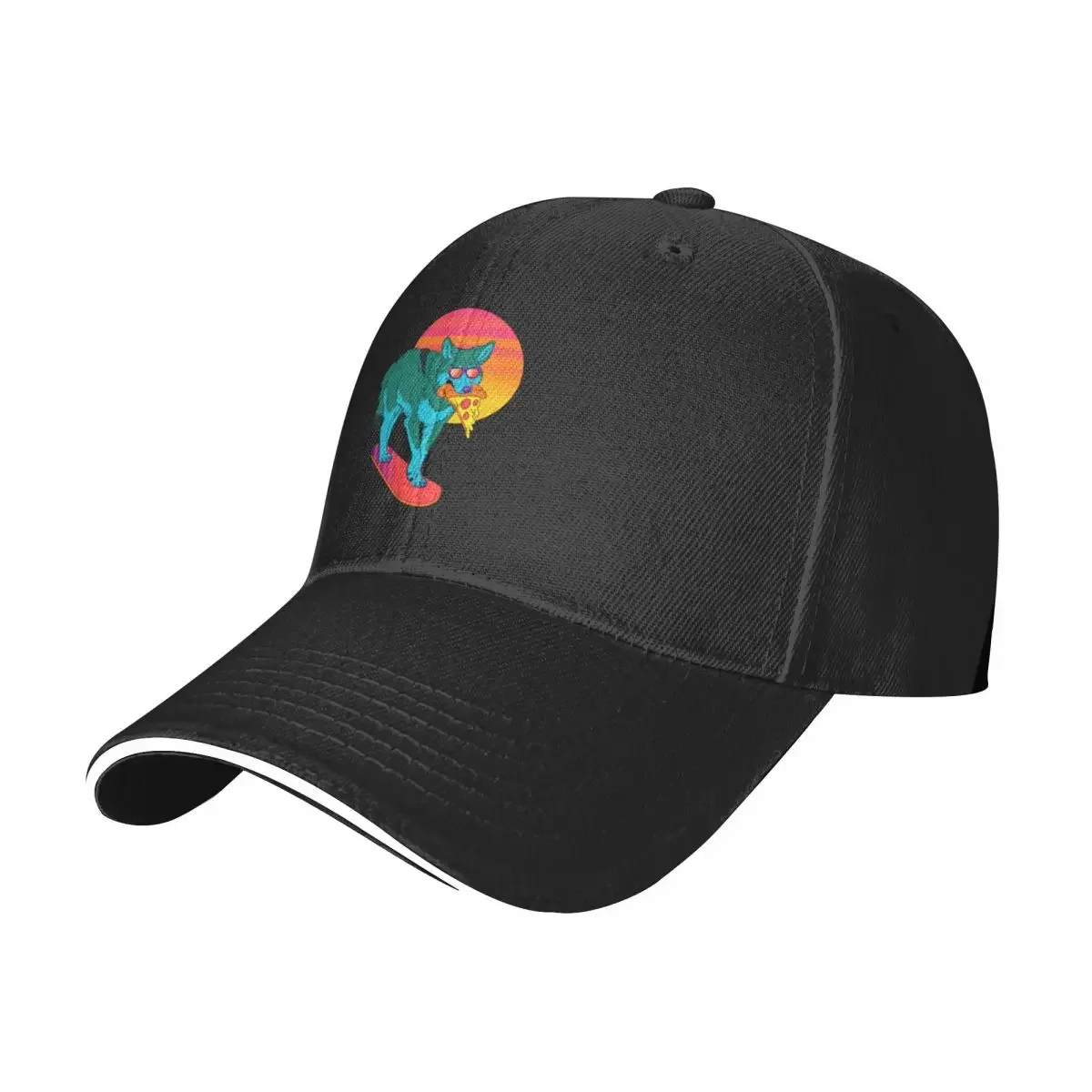 Retrowave Coyote Baseball Cap fishing hat New In The Hat Sun Hats For Women Men's