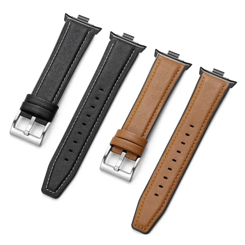 For Xiaomi Mi Band 9 Pro Smartwatch Leather Silicone Strap Bracelet Accessories For Mi band 9 Pro Watchband Sport band Correa