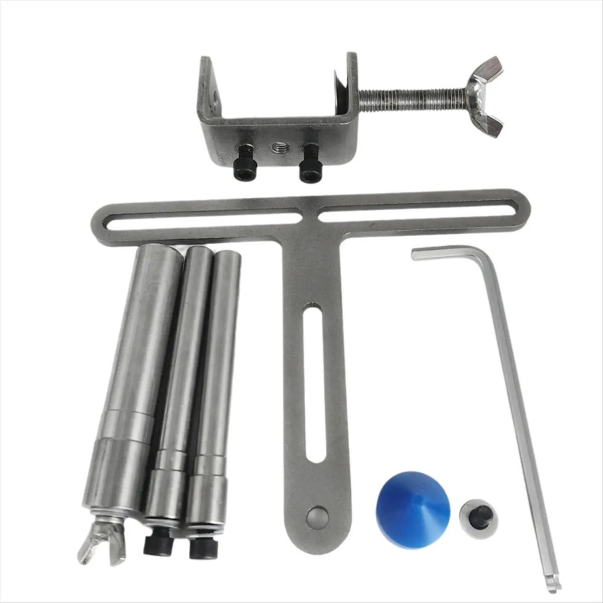 

ABME Trumpet Polishing Bracket Trombone Steel Brass Instrument Adjustable for Brass Instrument Polishing Repair Tools
