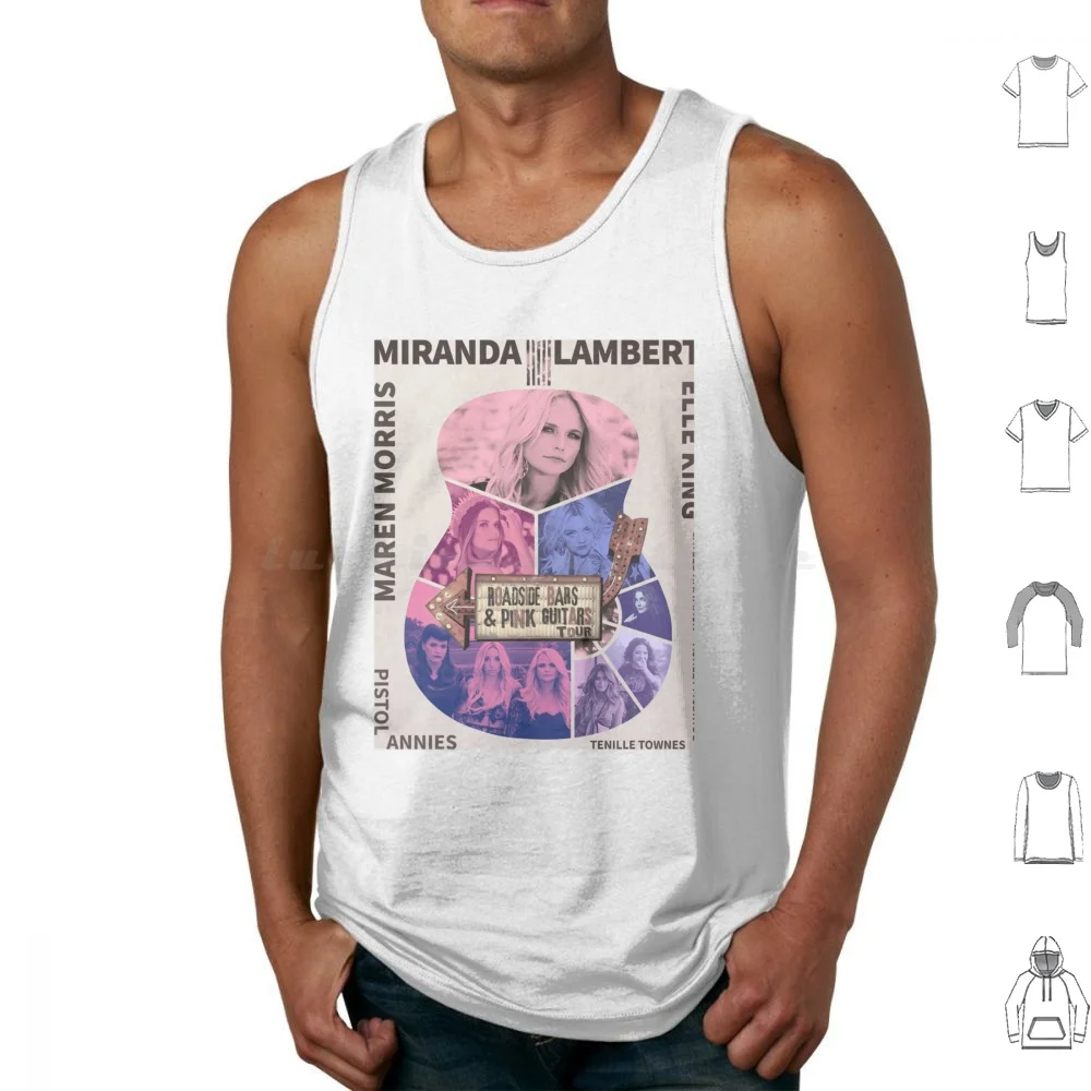 Miranda Lambert Tank Tops Print Cotton Miranda Lambert Country Country Music Miranda Lambert Music Cowboy Country Lyrics