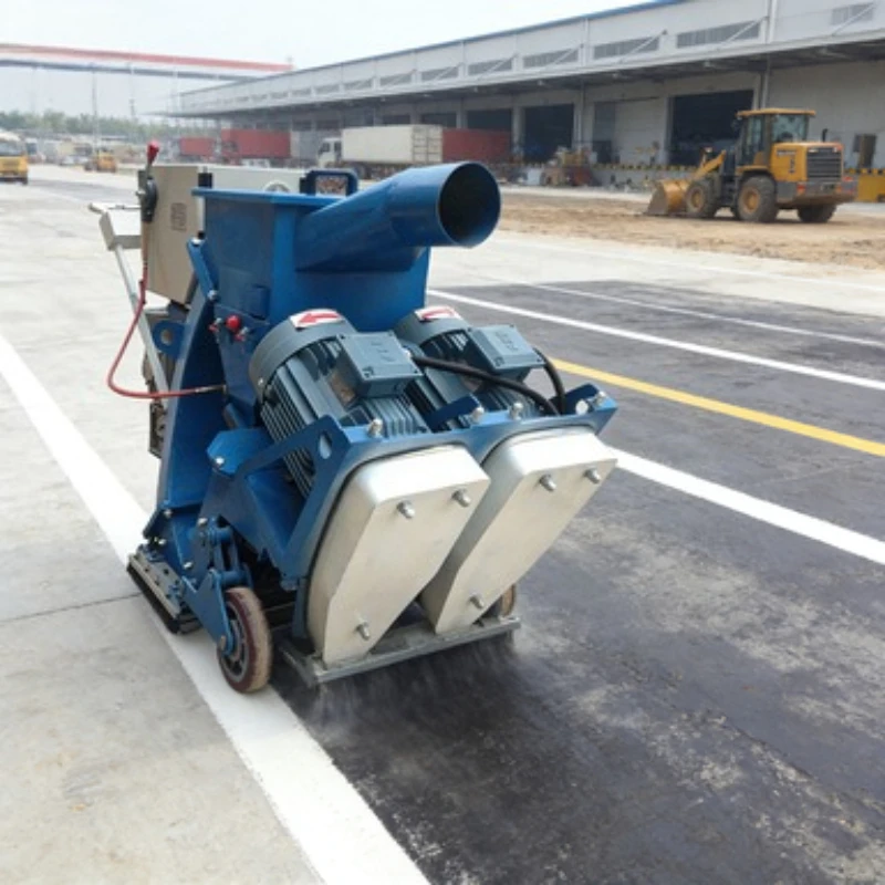 Mobile Shot Blasting Machine For Asphalt Pavement Anti‑slip Processing Equipment