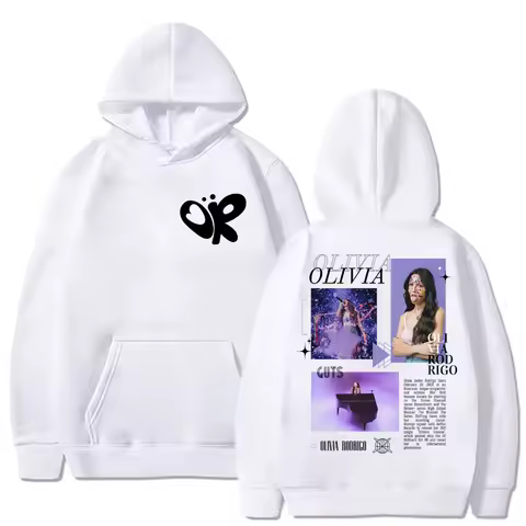 Singer Sour Vampire Guts Tour Hoodie Men Women Fashion Hip Hop Y2k Clothes Sweatshirts Casual Fleece Oversized Tracksuit Gifts