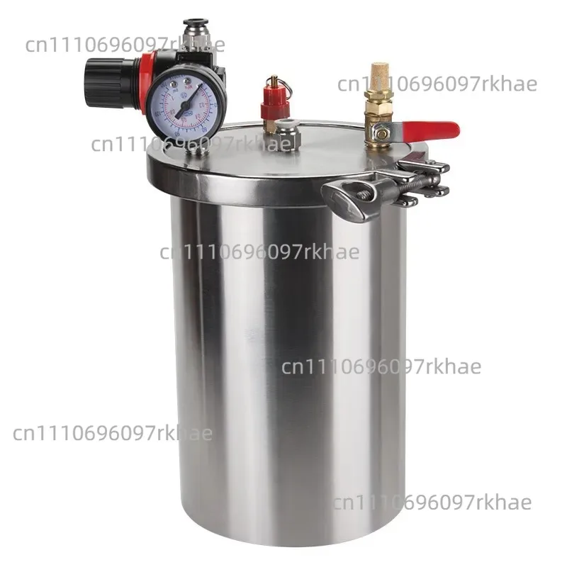 Card frame pressure tank, dispenser stainless steel pressure tank, 1L-2L, maximum pressure 7-8bar